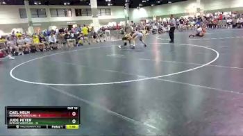 132 lbs Round 4 (6 Team) - Cael Helm, Hernando Wrestling vs Jude Peter, Intense Wrestling