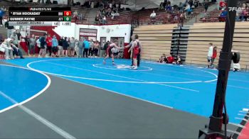 126 lbs Champ. Round 3 - Ryan Hockaday, Brownsburg vs Gunner Payne, Attica
