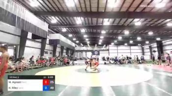 83 kg Prelims - Max Agresti, Team Delaware vs Hayden Riley, USAW Maine