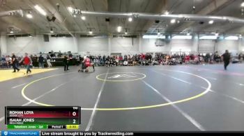 190 lbs Cons. Round 5 - Roman Loya, Dodge City vs Isaiah Jones, Mesa Ridge