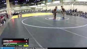 182 lbs Round 2 (8 Team) - Landen Moss, Social Circle vs Shamon Handegan, Fuzzy Bees