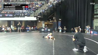 53 lbs Semis - Alan Petersen, Minnesota vs Graham Werner, Askren Wrestling Academy