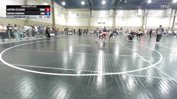 144 lbs Round Of 16 - Aston Claxon, Youth Impact Center Wrestling Club vs Bekim Zherka, Sons Of Thunder Naples