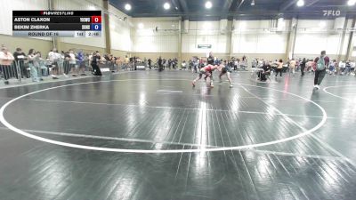 144 lbs Round Of 16 - Aston Claxon, Youth Impact Center Wrestling Club vs Bekim Zherka, Sons Of Thunder Naples