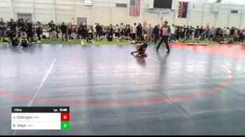 73 lbs Consi Of 4 - Joshua Callirgos, Grindhouse WC vs Brandon Vega, Chain Gang