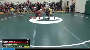 160 lbs Cons. Round 1 - Mykell Buchanan, Madison County vs Caden Thorton, Weaver