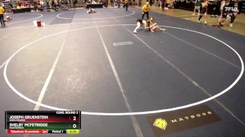 121 Championship Bracket Cons. Round 2 - Shelby McFetridge, Mahtomedi vs Joseph Gruenstein, Eden Prairie