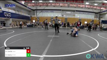 83 lbs Rr Rnd 3 - Kade Carter, Highlander Youth vs Daxon Avery, Newcastle Youth Wrestling