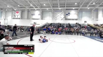 75 lbs Cons. Round 4 - Jackson Logsdon, Grain House Grapplers Wrestling Club vs Liam Drew, Penn Yan Wrestling