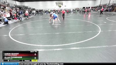 285 lbs Cons. Round 3 - Elijah Fassbender, Random Lake vs Aaron Seavert, Wisconsin Lutheran