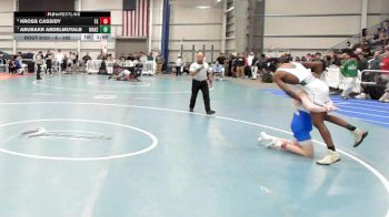 6 - 165 lbs Quarterfinal - Abubakr Abdelmutalb, Wakefield HS vs Kross Cassidy, Fairfax