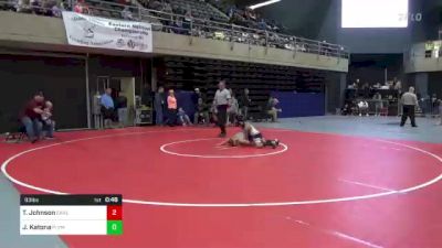 93 lbs Consolation - TreSean Johnson, Earlville, NY vs James Katona, Plymouth Meeting, PA