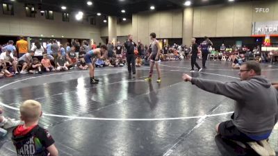 140 lbs Round 2 (6 Team) - Ryker Houston, Elevate WC vs Joshua Calhoun, Indiana Outlaws