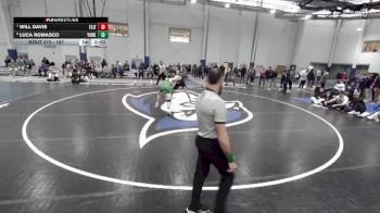197 lbs 1st Place Match - Will Davis, Elizabethtown vs Luca Romasco, York (PA)