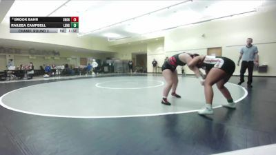 170lbs Champ. Round 3 - Raileea Campbell, R. A. Long (Girls) vs Brook Bahr, Union (Girls)
