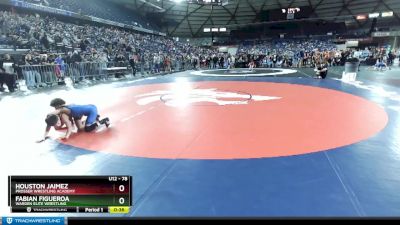 78 lbs Quarterfinal - Houston Jaimez, Prosser Wrestling Academy vs Fabian Figueroa, Warden Elite Wrestling