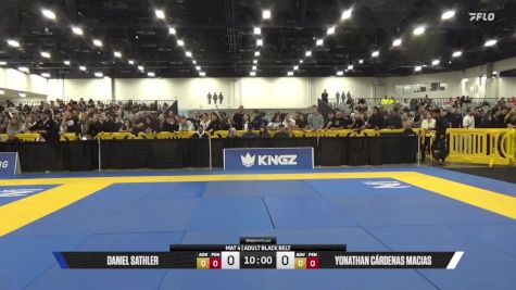 Yonathan Cárdenas Macias vs Daniel Sathler 2025 World IBJJF Jiu-Jitsu No-Gi Championship