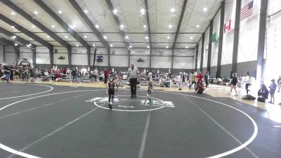 46 lbs 2nd Place - Bryson Gonzalez, Victory Wrestling-Central WA vs Hayden Templeton, Mat Rats Rebooted