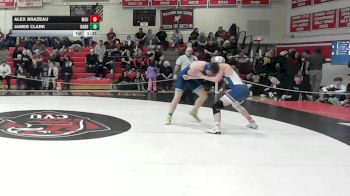 165 lbs Round Of 16 - Alex Brazeau, Mt. Anthony Union vs James Clark, Randolph