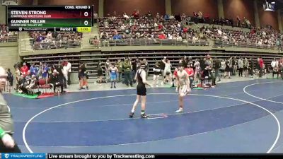 110 lbs Cons. Round 3 - Gunner Miller, HURRICANE VALLEY WC vs Steven Strong, Champions Wrestling Club