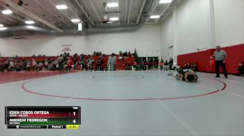 106 lbs 5th Place Match - Eden Cobos Ortega, Lewis - Palmer vs Andrew Pedregon, Skyview