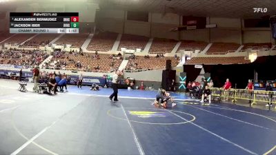 D1-126 lbs Champ. Round 1 - Alexander Bermudez, Desert Ridge High School vs Jackson Iber, Desert Vista High School