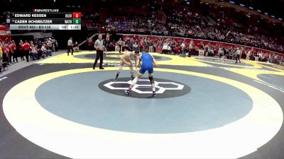 D3-138 lbs Quarterfinal - Edward Kessen, Del. St. John`s vs Caden Schmeltzer, Waynedale