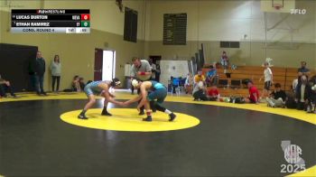 108 lbs Cons. Round 4 - Lucas Burton, Elk Grove Wrestling Academy vs Ethan Ramirez, Elite Force