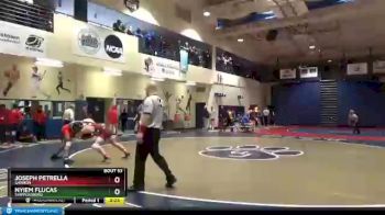 174 lbs Quarterfinal - Joseph Petrella, Gannon vs Nyiem Flucas, Shippensburg