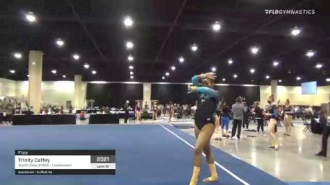 Trinity Caffey - Floor, North Class #1255 - Lindenwood - 2021 USA Gymnastics Development Program National Championships
