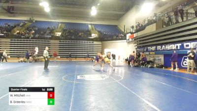 157 lbs Quarterfinal - Wade Mitchell, Northern Iowa vs Boeden Greenley, North Dakota State