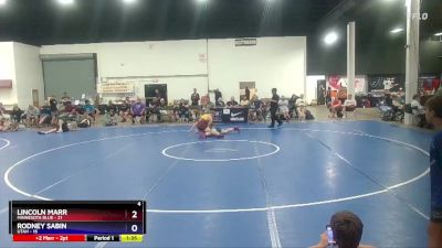 187 lbs Placement Matches (8 Team) - Lincoln Marr, Minnesota Blue vs Rodney Sabin, Utah