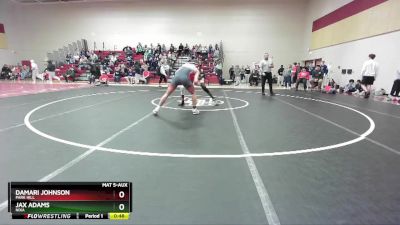 132 lbs Cons. Round 3 - Jax Adams, NIXA vs Damari Johnson, PARK HILL