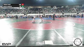 143 lbs Consi Of 8 #2 - Tinsley Nett, Norman Jr High vs Silvia Campos, Bristow