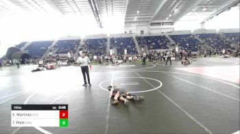 70 lbs Rr Rnd 3 - Ethan Martinez, Outlaws WC vs Timothy Platt, Dominate WC