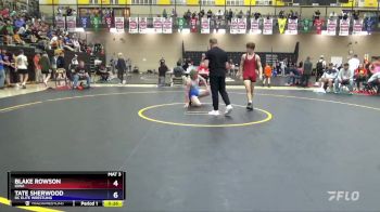 144 lbs Champ. Round 2 - Blake Rowson, Iowa vs Tate Sherwood, DC Elite Wrestling