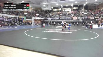 100 lbs Cons. Round 1 - Asia Montague, Hoyt-Rolyal Valley Hs vs Maicey Marrs, Leon-Bluestem Hs