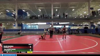 110 lbs Finals (2 Team) - Alex Baden, Archbold vs Talmage Bang, St. Edward