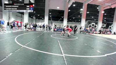 71 lbs Cons. Round 4 - Mason Horwat, TD Wrestling vs Asher Bacon, X-Calibur Athletics Wrestling Club