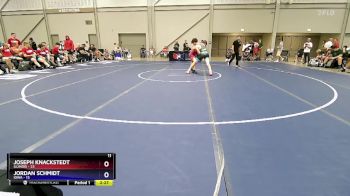 138 lbs Round 2 (8 Team) - Joseph Knackstedt, Illinois vs Jordan Schmidt, Iowa