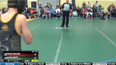 75 lbs Round 3 - Landon Kratt, Summit Wrestling Academy vs Jackson Fischer, DGF