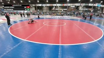 100 lbs 2nd Place Match - Jaxson Avery, Sturgis Youth Wrestling vs Eli Franklin, Team Champs