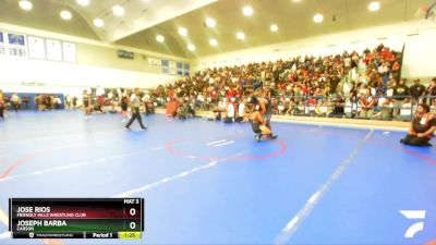 138 lbs Champ. Round 1 - Joseph Barba, Carson vs Jose Rios, Friendly Hills Wrestling Club