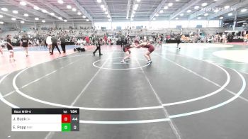 170 lbs Rr Rnd 1 - Jackson Buck, Combat Athletics Black vs Ethan Popp, Indiana Flash South