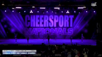 Cheaha Cheer and Tumble - Everest [2026 L1.1 Mini - PREP - D2 - B Day 1] 2026 CHEERSPORT National All Star Cheerleading Championship