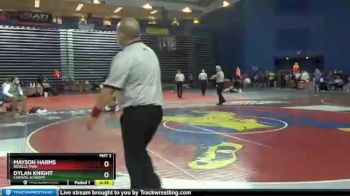 132 lbs Cons. Round 4 - Dylan Knight, Caravel Academy vs Mayson Harms, Roselle Park