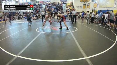126 lbs Champ. Round 1 - Codie Weese, NSB vs Kael Seneca, Fort Myers Wrestling Club