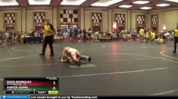 92 lbs Semis & 1st Wrestleback (8 Team) - Gavin Rodriguez, Elite Wrestling vs Porter Adams, Upper Twp Green Hornets