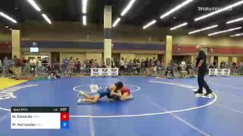 53 kg Consi Of 32 #2 - Megan Edwards, Rockwall High School Wrestling vs Melody Hernandez, California