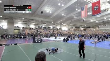 85 lbs Cons. Semi - Juan Miranda III, MC Wrestling Huskies vs Ronan Bentley, Iron Knights